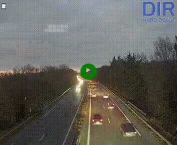 <h2>Webcam sur le périphérique de Caen (N814) à l'est de la ville, à Mondeville hauteur de la sortie 2, Presqu'île-Rives de l'Orne, au bout de l'autoroute A13</h2>