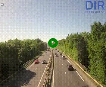 <h2>Webcam sur le périphérique de Caen (N814) à l'est de la ville, à Mondeville hauteur de la sortie 2, Presqu'île-Rives de l'Orne, au bout de l'autoroute A13</h2>