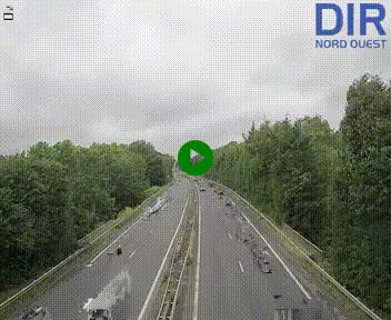 <h2>Webcam sur le périphérique de Caen (N814) à l'est de la ville, à Mondeville hauteur de la sortie 2, Presqu'île-Rives de l'Orne, au bout de l'autoroute A13</h2>