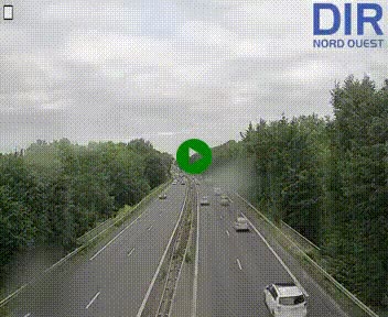 <h2>Webcam sur le périphérique de Caen (N814) à l'est de la ville, à Mondeville hauteur de la sortie 2, Presqu'île-Rives de l'Orne, au bout de l'autoroute A13</h2>