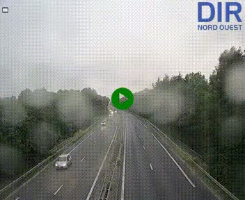 <h2>Webcam sur le périphérique de Caen (N814) à l'est de la ville, à Mondeville hauteur de la sortie 2, Presqu'île-Rives de l'Orne, au bout de l'autoroute A13</h2>