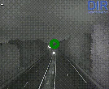 <h2>Webcam sur le périphérique de Caen (N814) à l'est de la ville, à Mondeville hauteur de la sortie 2, Presqu'île-Rives de l'Orne, au bout de l'autoroute A13</h2>