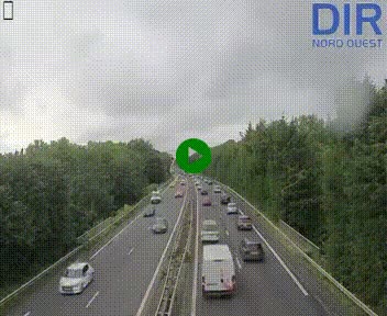 <h2>Webcam sur le périphérique de Caen (N814) à l'est de la ville, à Mondeville hauteur de la sortie 2, Presqu'île-Rives de l'Orne, au bout de l'autoroute A13</h2>