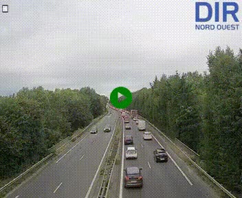 <h2>Webcam sur le périphérique de Caen (N814) à l'est de la ville, à Mondeville hauteur de la sortie 2, Presqu'île-Rives de l'Orne, au bout de l'autoroute A13</h2>