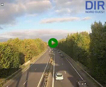 <h2>Webcam sur le périphérique de Caen (N814) à l'est de la ville, à Mondeville hauteur de la sortie 2, Presqu'île-Rives de l'Orne, au bout de l'autoroute A13</h2>