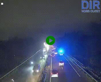 <h2>Webcam sur le périphérique de Caen (N814) à l'est de la ville, à Mondeville hauteur de la sortie 2, Presqu'île-Rives de l'Orne, au bout de l'autoroute A13</h2>