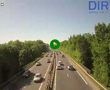<h2>Webcam sur le périphérique de Caen (N814) à l'est de la ville, à Mondeville hauteur de la sortie 2, Presqu'île-Rives de l'Orne, au bout de l'autoroute A13</h2>
