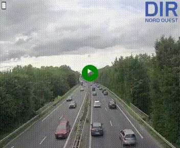 <h2>Webcam sur le périphérique de Caen (N814) à l'est de la ville, à Mondeville hauteur de la sortie 2, Presqu'île-Rives de l'Orne, au bout de l'autoroute A13</h2>