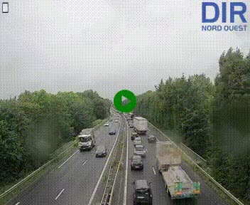<h2>Webcam sur le périphérique de Caen (N814) à l'est de la ville, à Mondeville hauteur de la sortie 2, Presqu'île-Rives de l'Orne, au bout de l'autoroute A13</h2>
