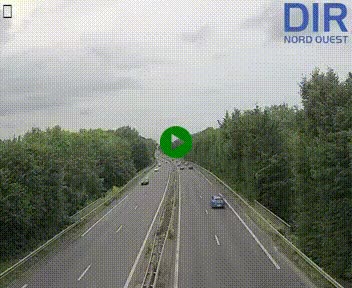 <h2>Webcam sur le périphérique de Caen (N814) à l'est de la ville, à Mondeville hauteur de la sortie 2, Presqu'île-Rives de l'Orne, au bout de l'autoroute A13</h2>