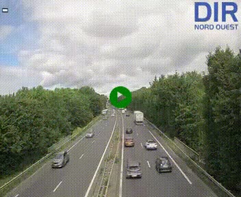 <h2>Webcam sur le périphérique de Caen (N814) à l'est de la ville, à Mondeville hauteur de la sortie 2, Presqu'île-Rives de l'Orne, au bout de l'autoroute A13</h2>