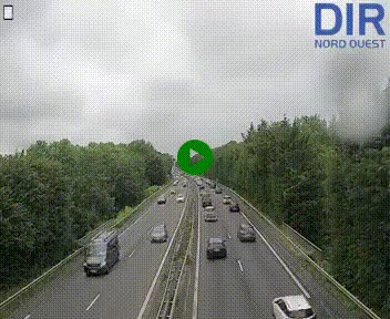 <h2>Webcam sur le périphérique de Caen (N814) à l'est de la ville, à Mondeville hauteur de la sortie 2, Presqu'île-Rives de l'Orne, au bout de l'autoroute A13</h2>