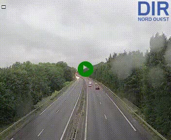 <h2>Webcam sur le périphérique de Caen (N814) à l'est de la ville, à Mondeville hauteur de la sortie 2, Presqu'île-Rives de l'Orne, au bout de l'autoroute A13</h2>