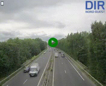 <h2>Webcam sur le périphérique de Caen (N814) à l'est de la ville, à Mondeville hauteur de la sortie 2, Presqu'île-Rives de l'Orne, au bout de l'autoroute A13</h2>