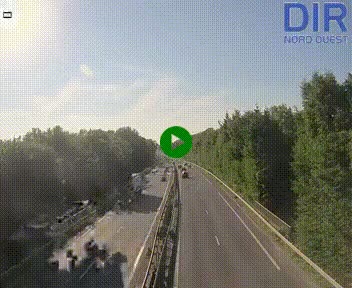 <h2>Webcam sur le périphérique de Caen (N814) à l'est de la ville, à Mondeville hauteur de la sortie 2, Presqu'île-Rives de l'Orne, au bout de l'autoroute A13</h2>