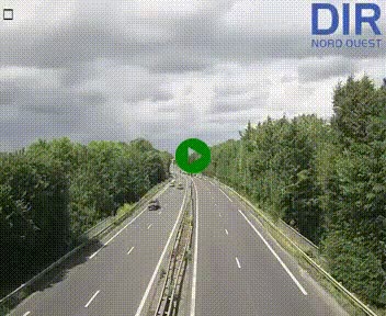 <h2>Webcam sur le périphérique de Caen (N814) à l'est de la ville, à Mondeville hauteur de la sortie 2, Presqu'île-Rives de l'Orne, au bout de l'autoroute A13</h2>