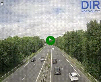 <h2>Webcam sur le périphérique de Caen (N814) à l'est de la ville, à Mondeville hauteur de la sortie 2, Presqu'île-Rives de l'Orne, au bout de l'autoroute A13</h2>