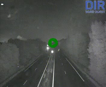 <h2>Webcam sur le périphérique de Caen (N814) à l'est de la ville, à Mondeville hauteur de la sortie 2, Presqu'île-Rives de l'Orne, au bout de l'autoroute A13</h2>