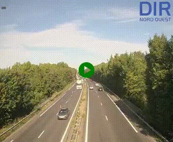 <h2>Webcam sur le périphérique de Caen (N814) à l'est de la ville, à Mondeville hauteur de la sortie 2, Presqu'île-Rives de l'Orne, au bout de l'autoroute A13</h2>