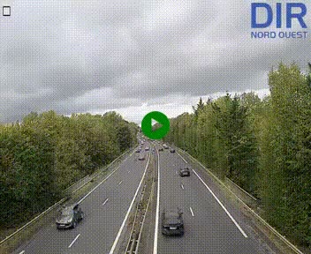 <h2>Webcam sur le périphérique de Caen (N814) à l'est de la ville, à Mondeville hauteur de la sortie 2, Presqu'île-Rives de l'Orne, au bout de l'autoroute A13</h2>
