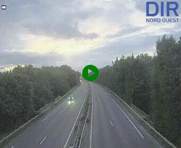 <h2>Webcam sur le périphérique de Caen (N814) à l'est de la ville, à Mondeville hauteur de la sortie 2, Presqu'île-Rives de l'Orne, au bout de l'autoroute A13</h2>