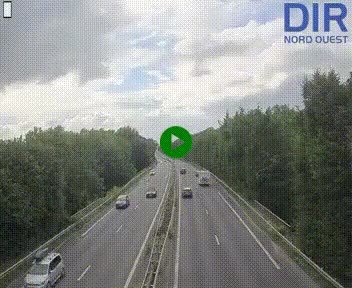 <h2>Webcam sur le périphérique de Caen (N814) à l'est de la ville, à Mondeville hauteur de la sortie 2, Presqu'île-Rives de l'Orne, au bout de l'autoroute A13</h2>