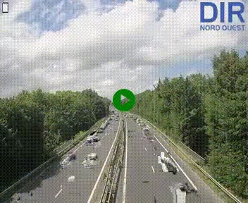 <h2>Webcam sur le périphérique de Caen (N814) à l'est de la ville, à Mondeville hauteur de la sortie 2, Presqu'île-Rives de l'Orne, au bout de l'autoroute A13</h2>