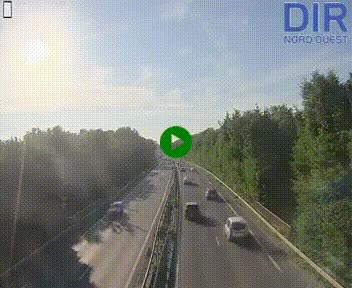 <h2>Webcam sur le périphérique de Caen (N814) à l'est de la ville, à Mondeville hauteur de la sortie 2, Presqu'île-Rives de l'Orne, au bout de l'autoroute A13</h2>