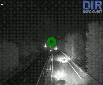 Webcam sur le périphérique de Caen (N814) à l'est de la ville, à Mondeville hauteur de la sortie 2, Presqu'île-Rives de l'Orne, au bout de l'autoroute A13