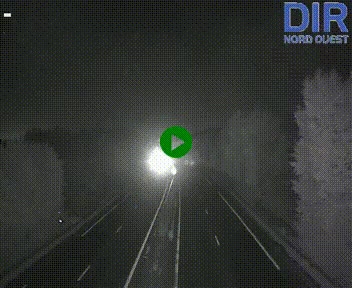 Webcam sur le périphérique de Caen (N814) à l'est de la ville, à Mondeville hauteur de la sortie 2, Presqu'île-Rives de l'Orne, au bout de l'autoroute A13