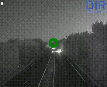 Webcam sur le périphérique de Caen (N814) à l'est de la ville, à Mondeville hauteur de la sortie 2, Presqu'île-Rives de l'Orne, au bout de l'autoroute A13