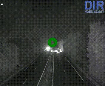 Webcam sur le périphérique de Caen (N814) à l'est de la ville, à Mondeville hauteur de la sortie 2, Presqu'île-Rives de l'Orne, au bout de l'autoroute A13
