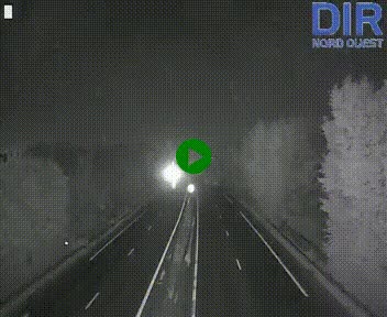 Webcam sur le périphérique de Caen (N814) à l'est de la ville, à Mondeville hauteur de la sortie 2, Presqu'île-Rives de l'Orne, au bout de l'autoroute A13