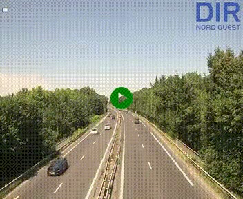 Webcam sur le périphérique de Caen (N814) à l'est de la ville, à Mondeville hauteur de la sortie 2, Presqu'île-Rives de l'Orne, au bout de l'autoroute A13