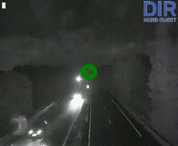 Webcam sur le périphérique de Caen (N814) à l'est de la ville, à Mondeville hauteur de la sortie 2, Presqu'île-Rives de l'Orne, au bout de l'autoroute A13
