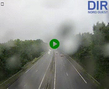 Webcam sur le périphérique de Caen (N814) à l'est de la ville, à Mondeville hauteur de la sortie 2, Presqu'île-Rives de l'Orne, au bout de l'autoroute A13