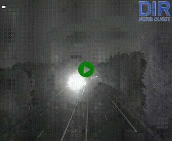 Webcam sur le périphérique de Caen (N814) à l'est de la ville, à Mondeville hauteur de la sortie 2, Presqu'île-Rives de l'Orne, au bout de l'autoroute A13