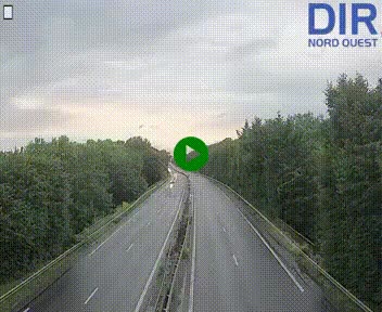 Webcam sur le périphérique de Caen (N814) à l'est de la ville, à Mondeville hauteur de la sortie 2, Presqu'île-Rives de l'Orne, au bout de l'autoroute A13
