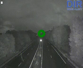 Webcam sur le périphérique de Caen (N814) à l'est de la ville, à Mondeville hauteur de la sortie 2, Presqu'île-Rives de l'Orne, au bout de l'autoroute A13