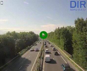 Webcam sur le périphérique de Caen (N814) à l'est de la ville, à Mondeville hauteur de la sortie 2, Presqu'île-Rives de l'Orne, au bout de l'autoroute A13