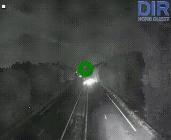 Webcam sur le périphérique de Caen (N814) à l'est de la ville, à Mondeville hauteur de la sortie 2, Presqu'île-Rives de l'Orne, au bout de l'autoroute A13