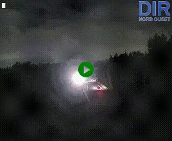 Webcam sur le périphérique de Caen (N814) à l'est de la ville, à Mondeville hauteur de la sortie 2, Presqu'île-Rives de l'Orne, au bout de l'autoroute A13