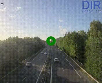 Webcam sur le périphérique de Caen (N814) à l'est de la ville, à Mondeville hauteur de la sortie 2, Presqu'île-Rives de l'Orne, au bout de l'autoroute A13