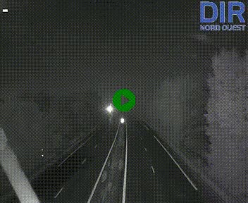 Webcam sur le périphérique de Caen (N814) à l'est de la ville, à Mondeville hauteur de la sortie 2, Presqu'île-Rives de l'Orne, au bout de l'autoroute A13