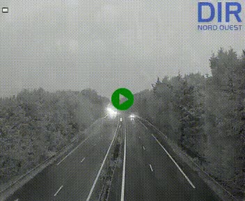 Webcam sur le périphérique de Caen (N814) à l'est de la ville, à Mondeville hauteur de la sortie 2, Presqu'île-Rives de l'Orne, au bout de l'autoroute A13