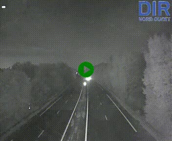 Webcam sur le périphérique de Caen (N814) à l'est de la ville, à Mondeville hauteur de la sortie 2, Presqu'île-Rives de l'Orne, au bout de l'autoroute A13
