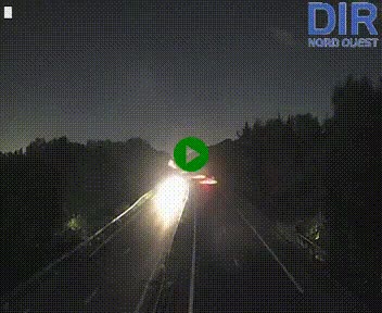 Webcam sur le périphérique de Caen (N814) à l'est de la ville, à Mondeville hauteur de la sortie 2, Presqu'île-Rives de l'Orne, au bout de l'autoroute A13