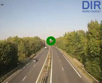 Webcam sur le périphérique de Caen (N814) à l'est de la ville, à Mondeville hauteur de la sortie 2, Presqu'île-Rives de l'Orne, au bout de l'autoroute A13