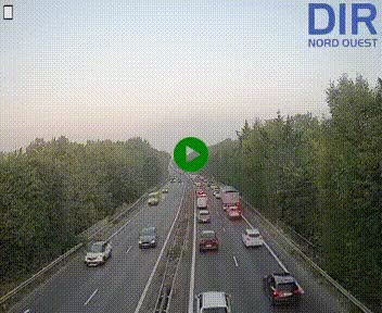 Webcam sur le périphérique de Caen (N814) à l'est de la ville, à Mondeville hauteur de la sortie 2, Presqu'île-Rives de l'Orne, au bout de l'autoroute A13