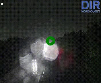 Webcam sur le périphérique de Caen (N814) à l'est de la ville, à Mondeville hauteur de la sortie 2, Presqu'île-Rives de l'Orne, au bout de l'autoroute A13